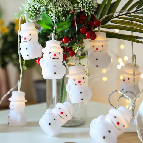 Christmas Snowman Decor Lights