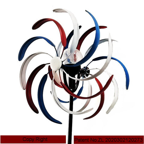 Double Spiral Solar Wind Spinner