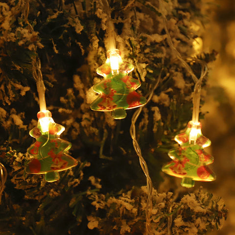 Crystal Christmas Tree Decor Lights