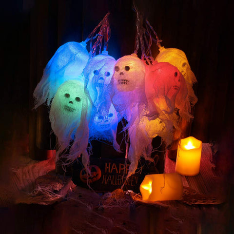 Halloween Spooky Skull Lights