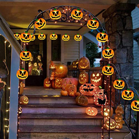 Big Pumpkin Spooky String Lights