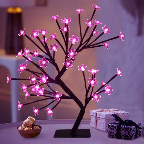 LED Tabletop Cherry Blossom Tree Light
