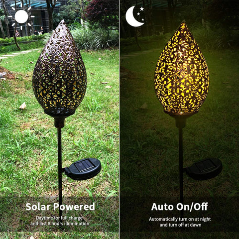Solar Torch Stakes Light