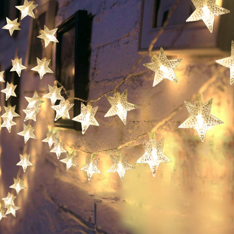 100 LED Star String Holiday Light