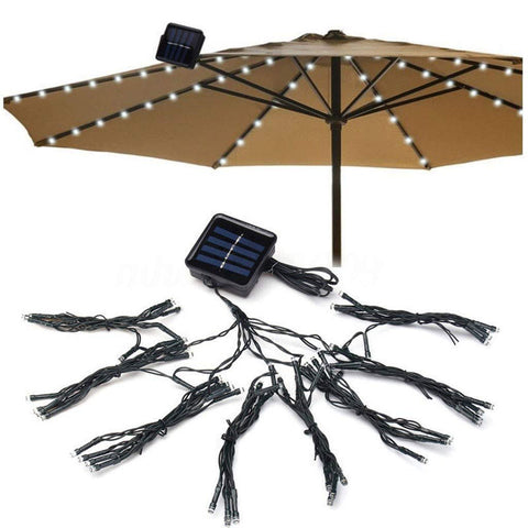 Solar-Powered Patio Umbrella Light
