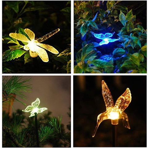 Solar-Powered LED Color Changing Light