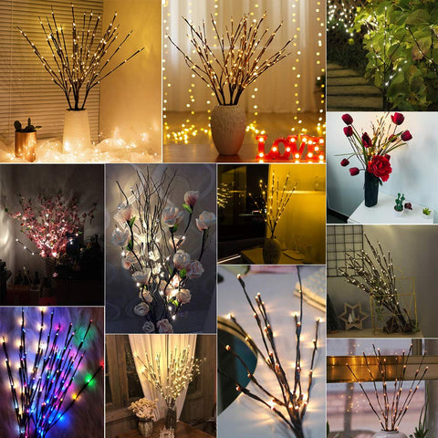 LED Twig Lighted Branch