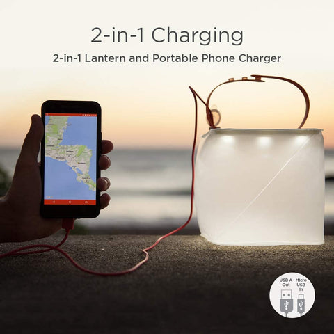 2-in-1 Solar Inflatable Light