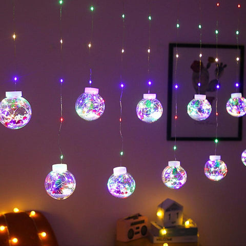 Christmas ball lights